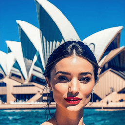 Selfie with Sydney Opera House profile picture for women